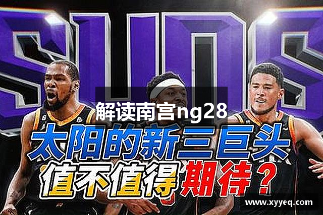解读南宫ng28